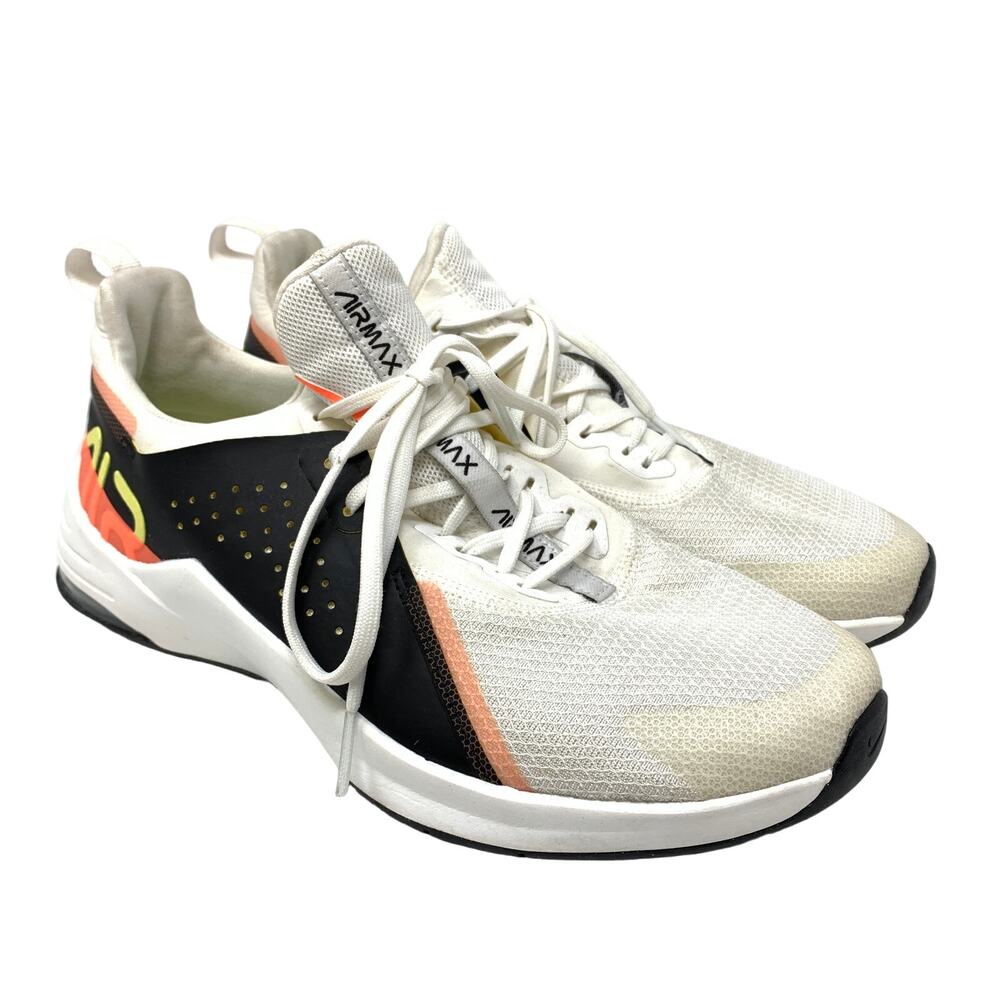 Nike Air Max Bella TR 3 Womens Size 9.5 White Bright Mango Sneakers Running Shoe